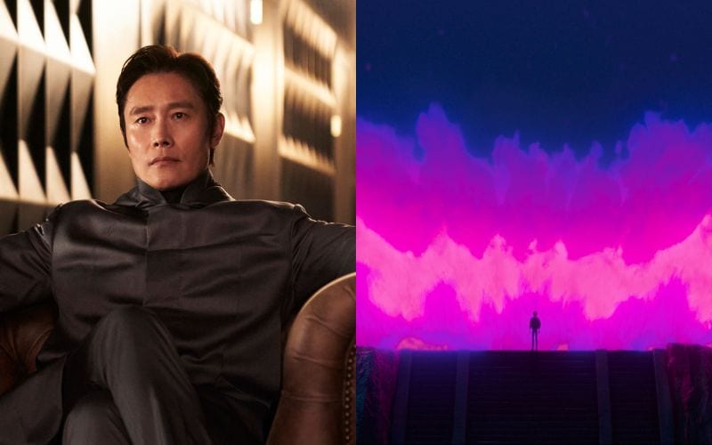 Lee Byung Hun in Squid Game and KPop Demon Hunters